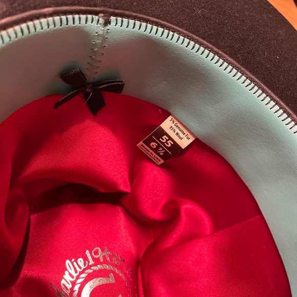 Charlie 1 horse black gold digger cowboy hat - Picture 6 of 8